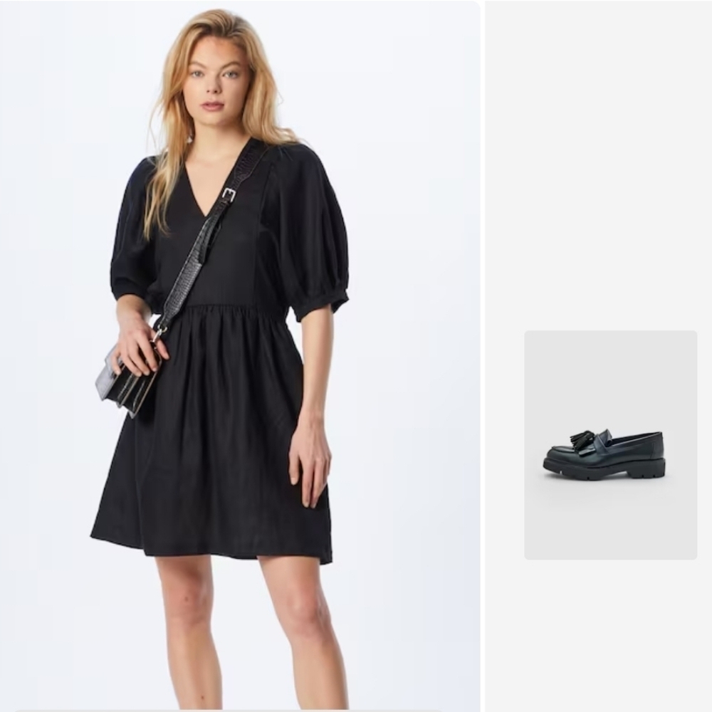 United Colors of Beneton linen dress size S in EUC